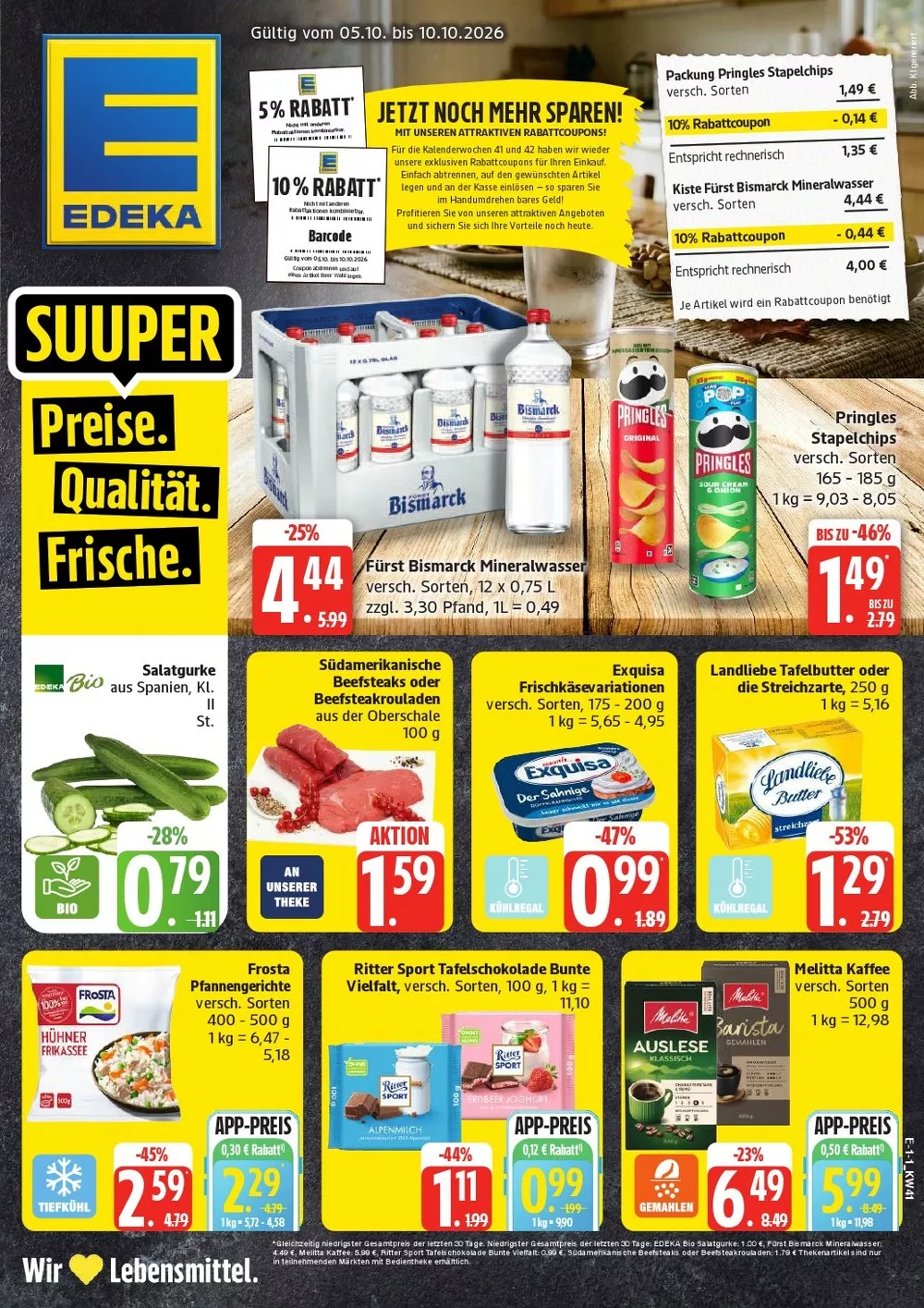 edeka nord prospekt kw 41 aktuell prospekt nord