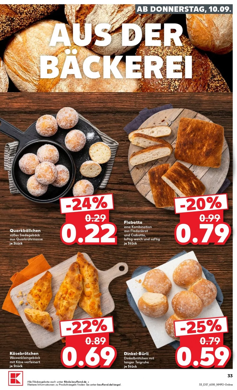 kaufland Prospekt september 10 16 33