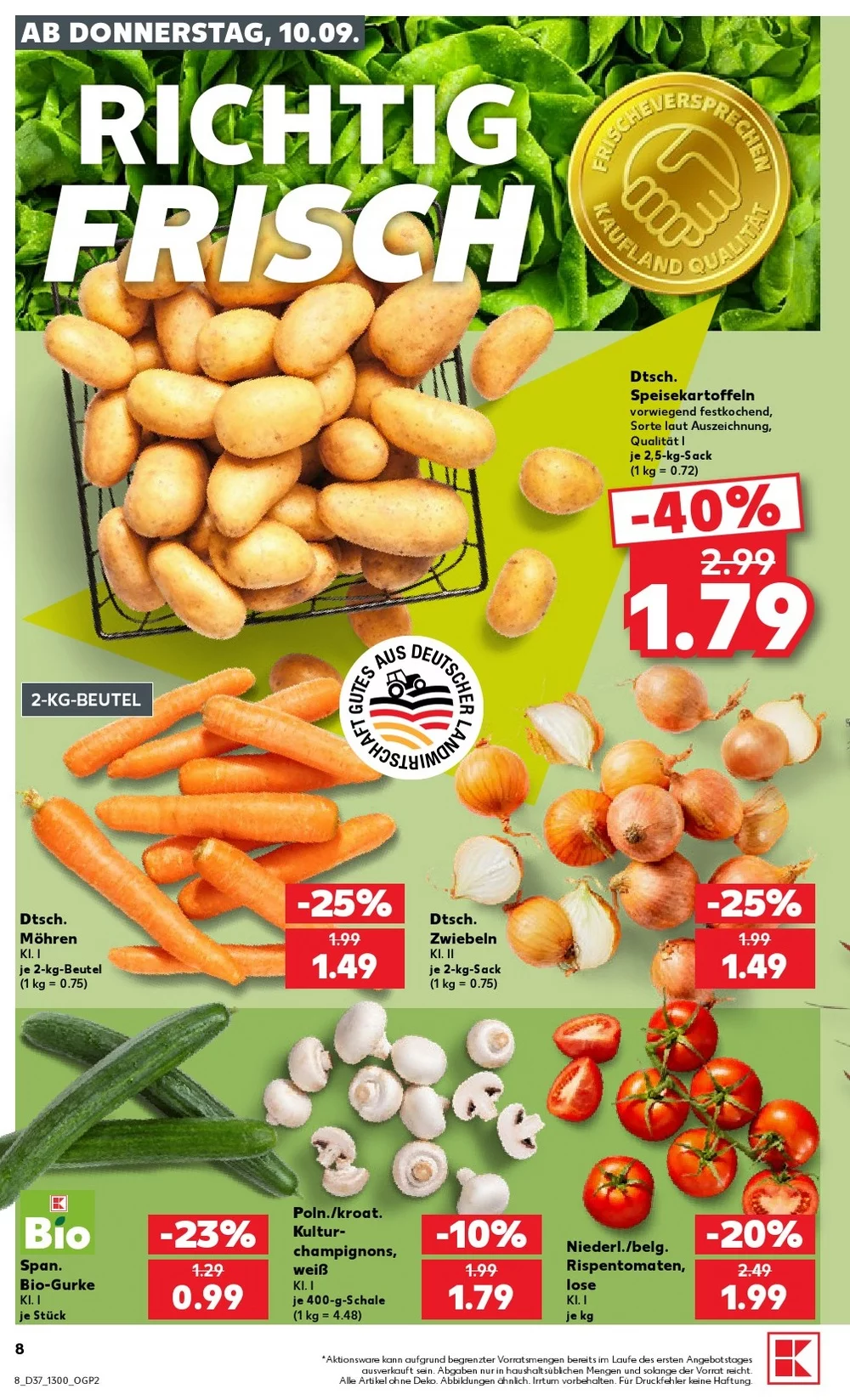 kaufland Prospekt september 10 16 8
