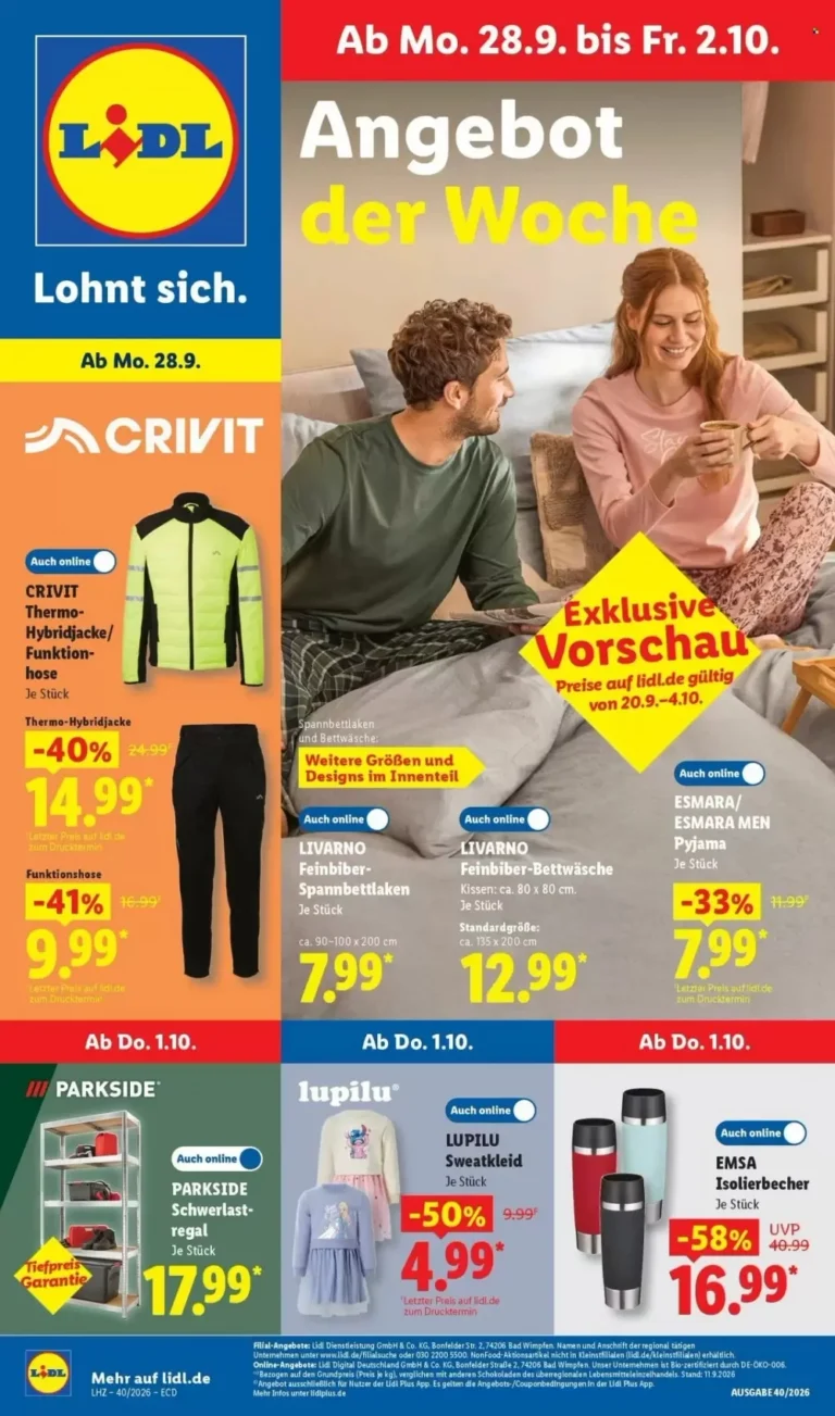 lidl prospekt kw-40