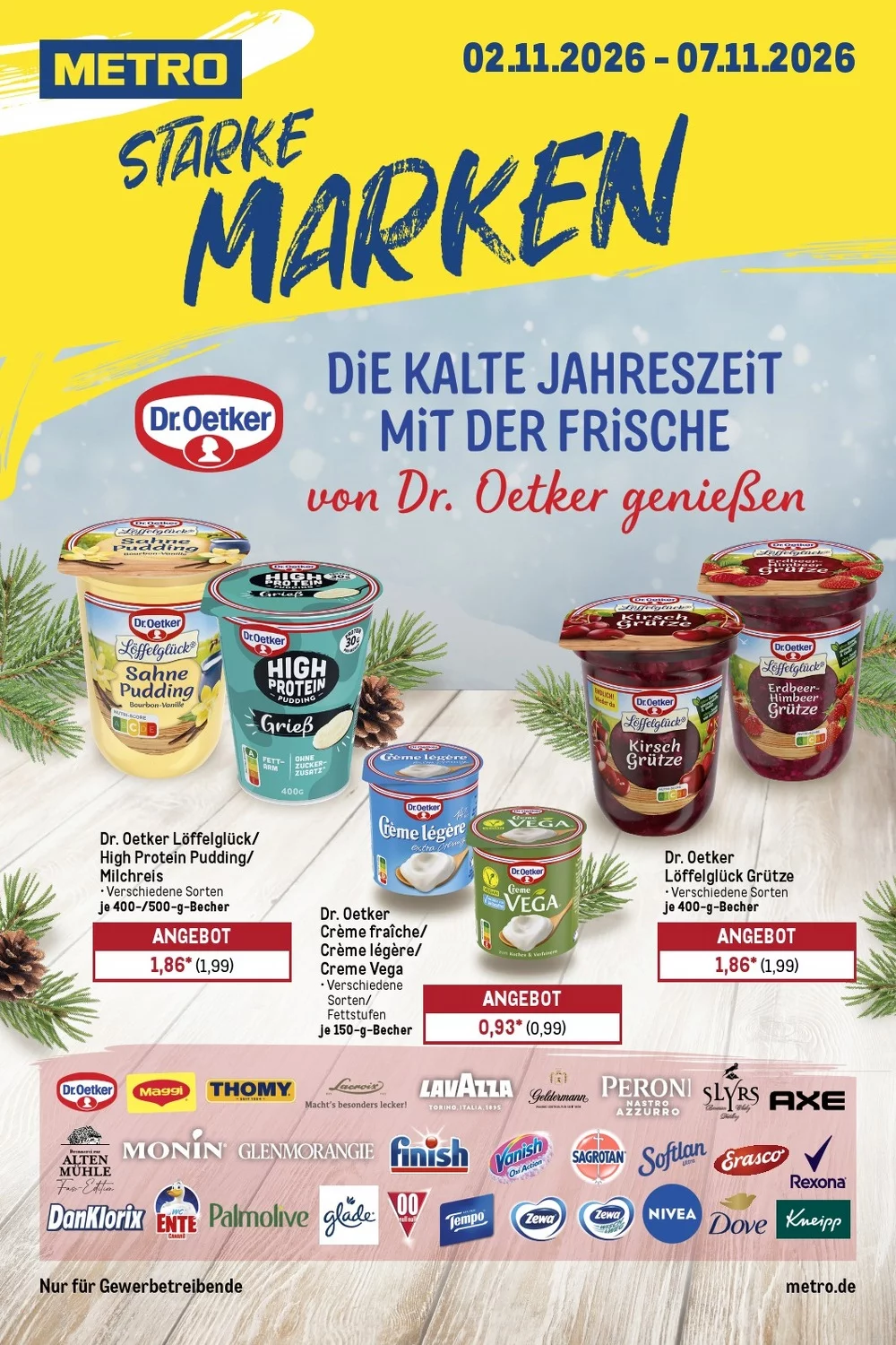 Metro Prospekt Food ab 02.11.2026 Angebote Blättern 1 metro prospekt kw-45