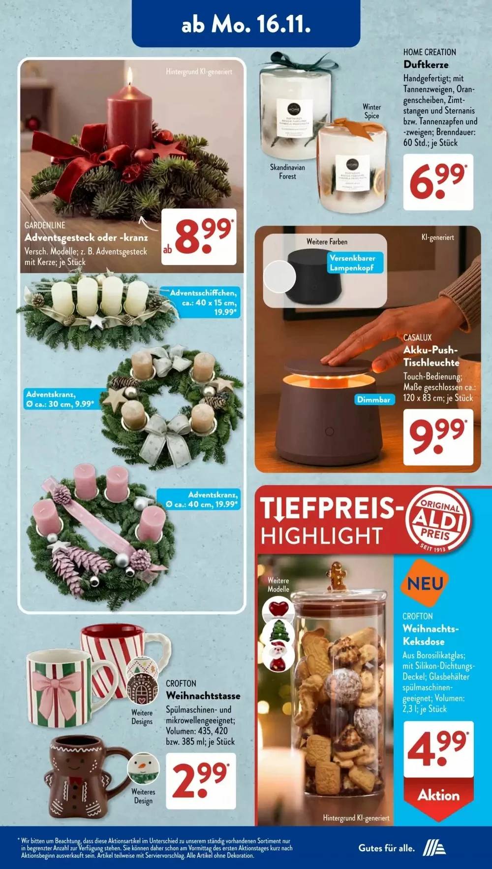 aldi sued prospekt november 16 21 2