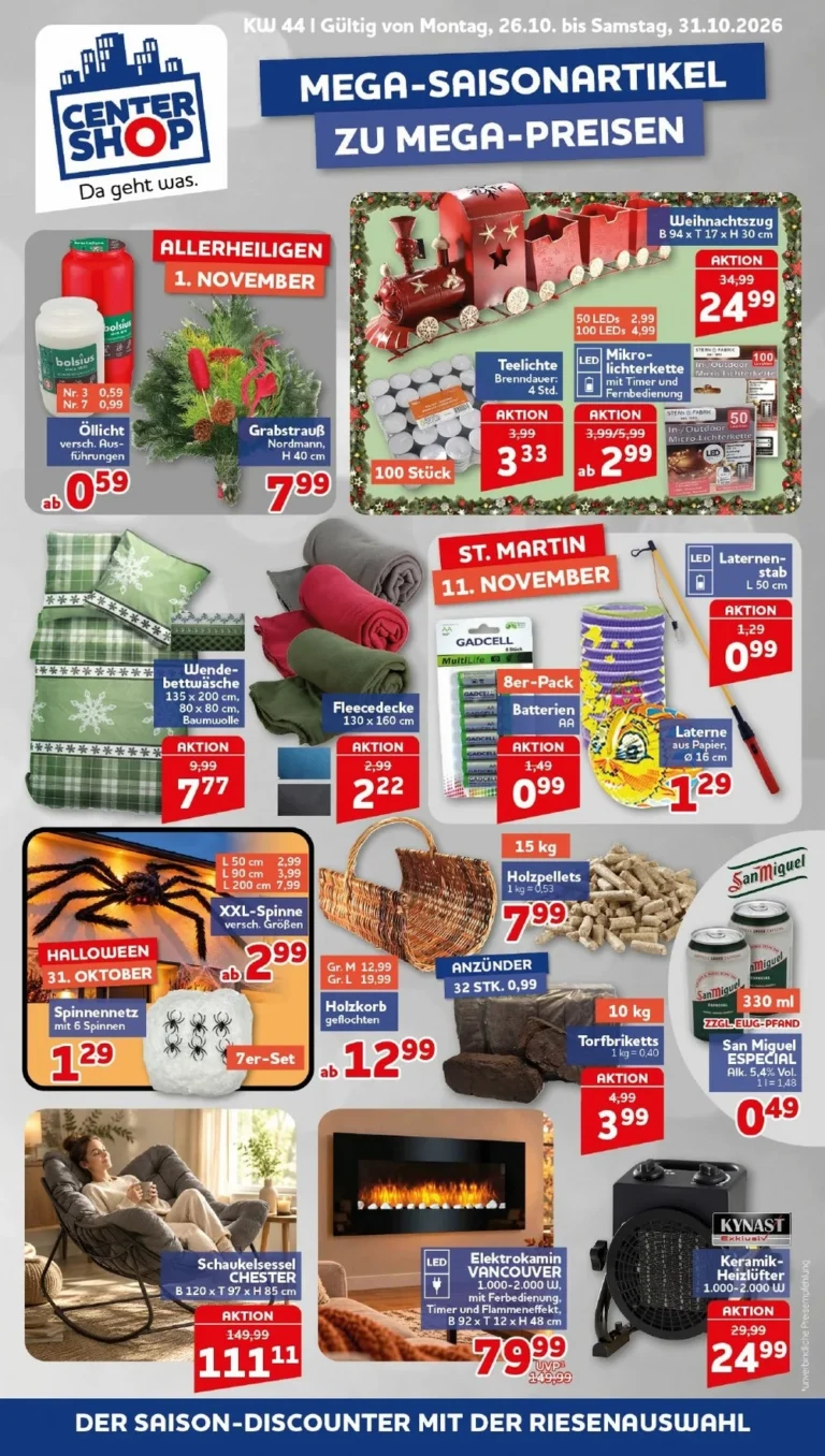 center shop prospekt kw-44