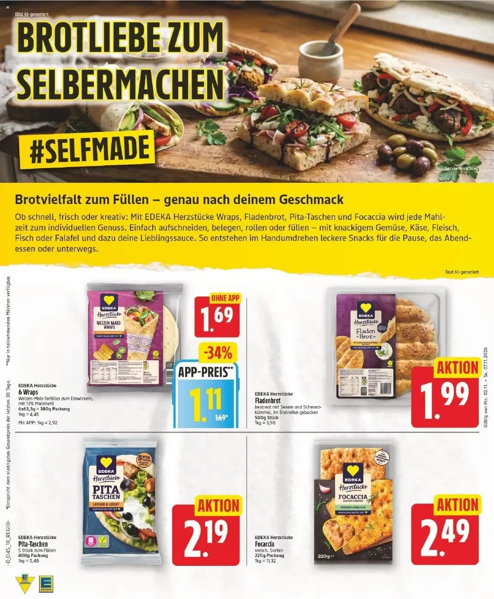 edeka prospekt november 2 7 18