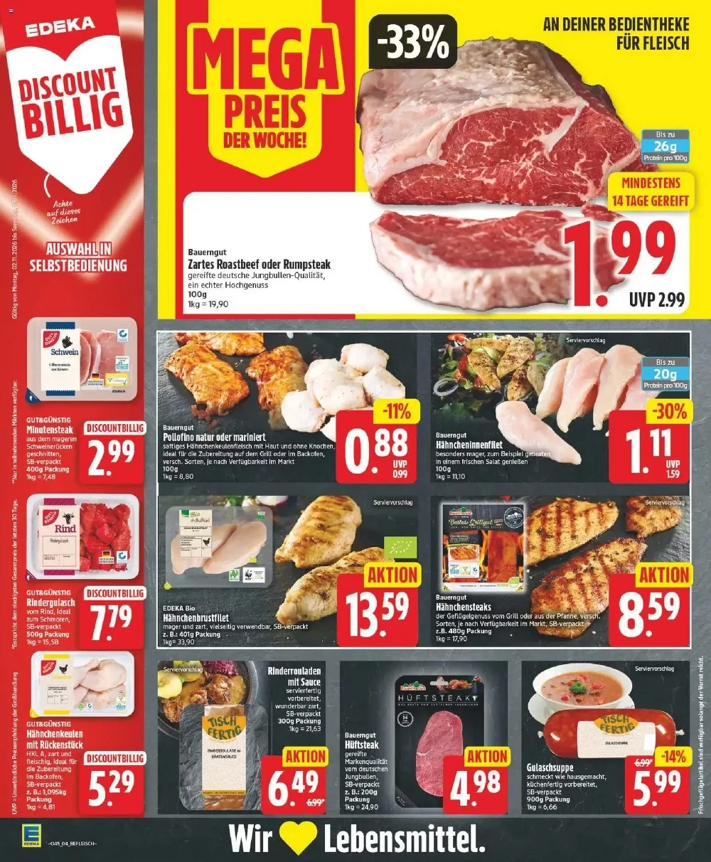 edeka prospekt november 2 7 4
