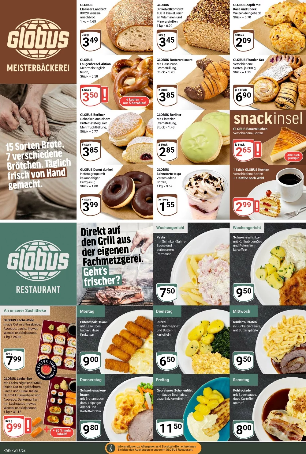 globus prospekt november 2 11 8