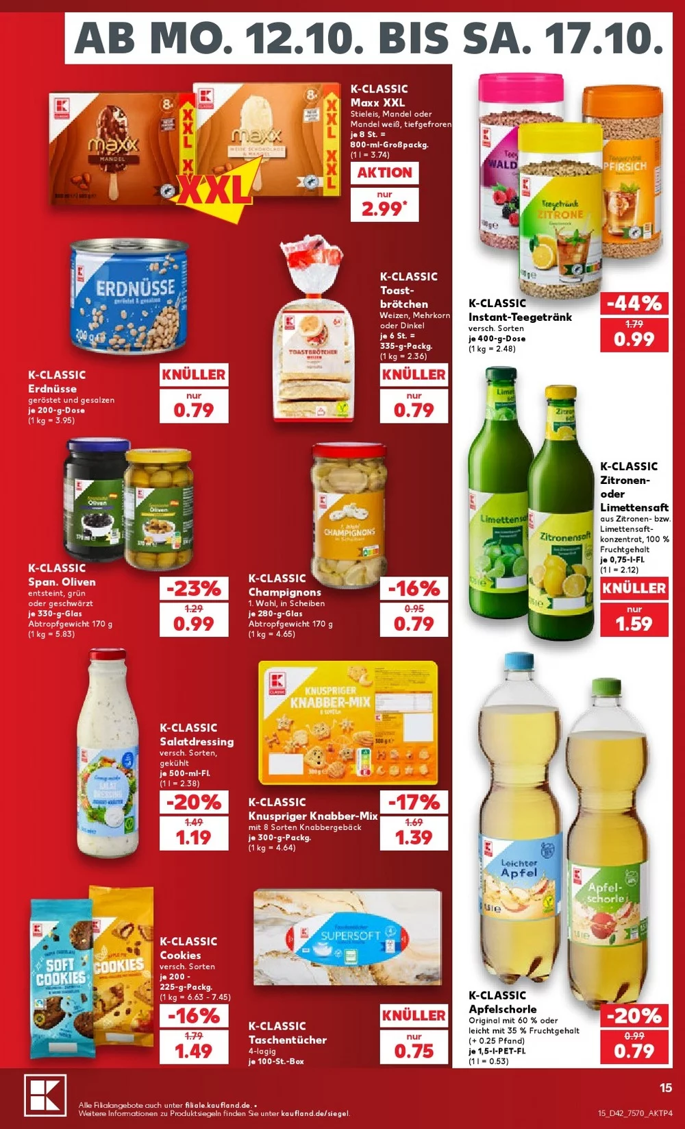 kaufland prospekt kw 42 19