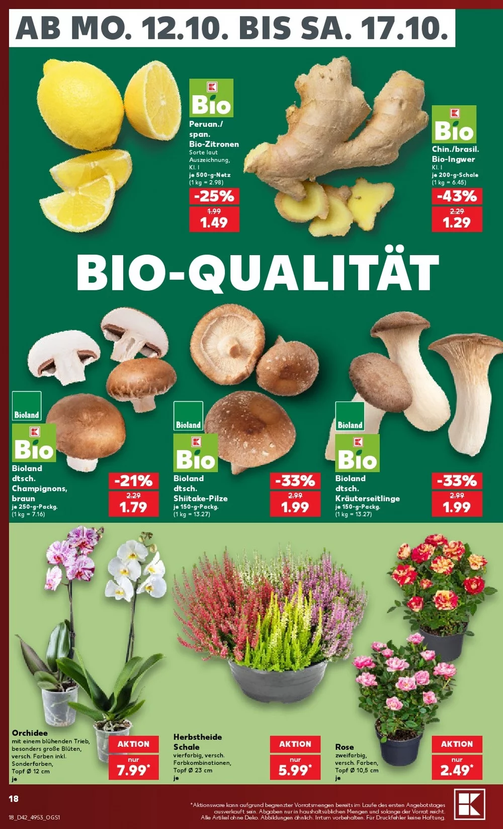 kaufland prospekt kw 42 22