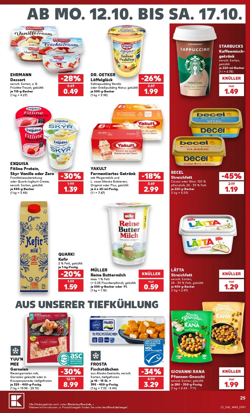 kaufland prospekt kw 42 29