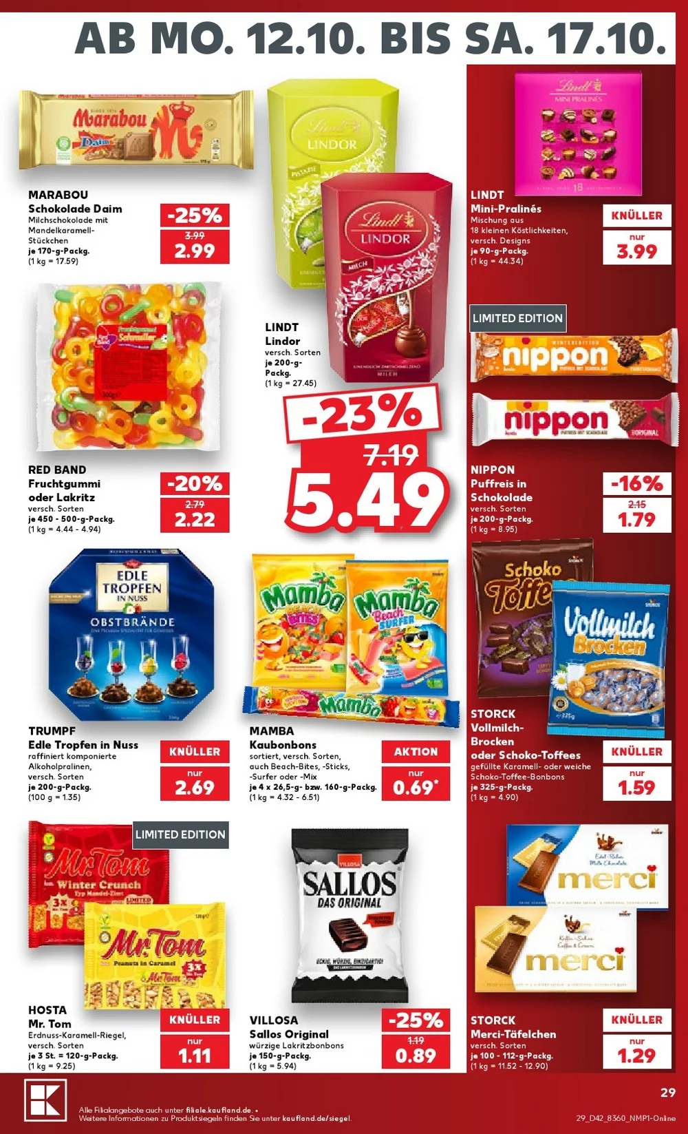 kaufland prospekt kw 42 33