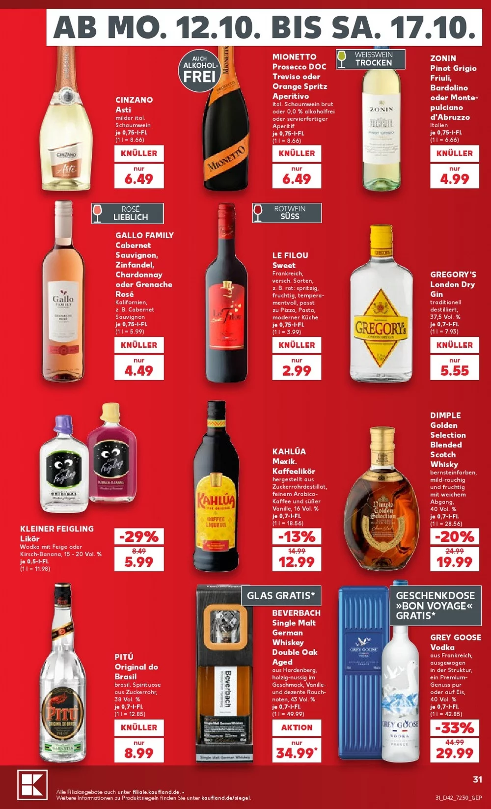 kaufland prospekt kw 42 35
