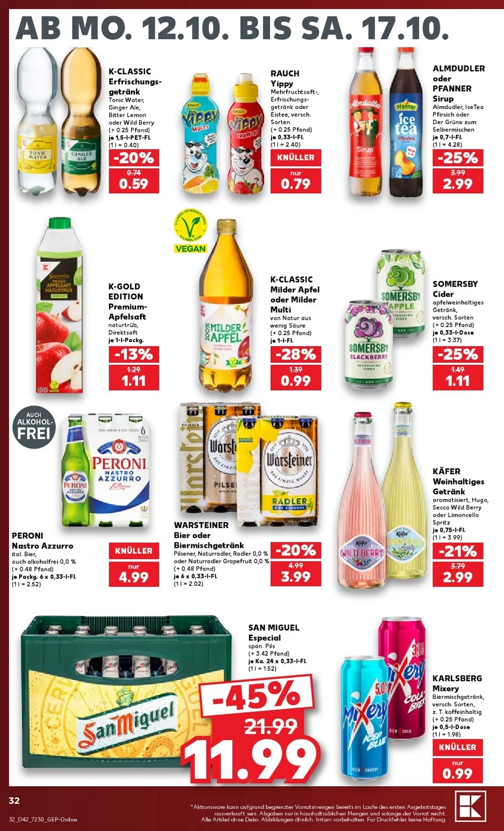 kaufland prospekt kw 42 36
