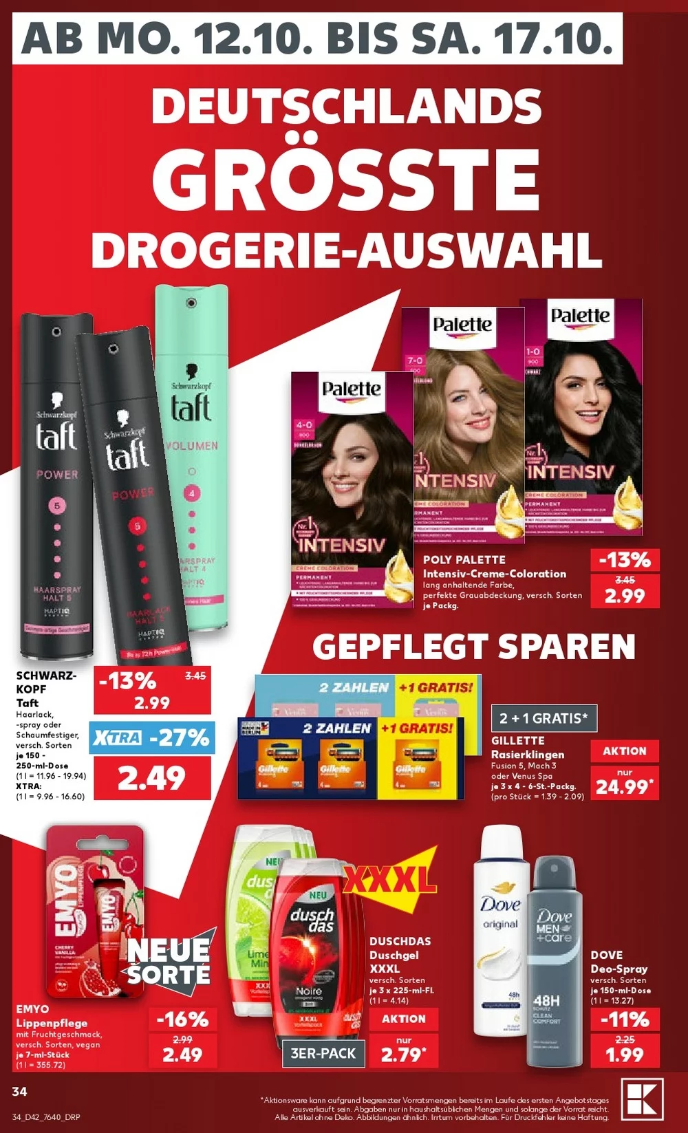 kaufland prospekt kw 42 38