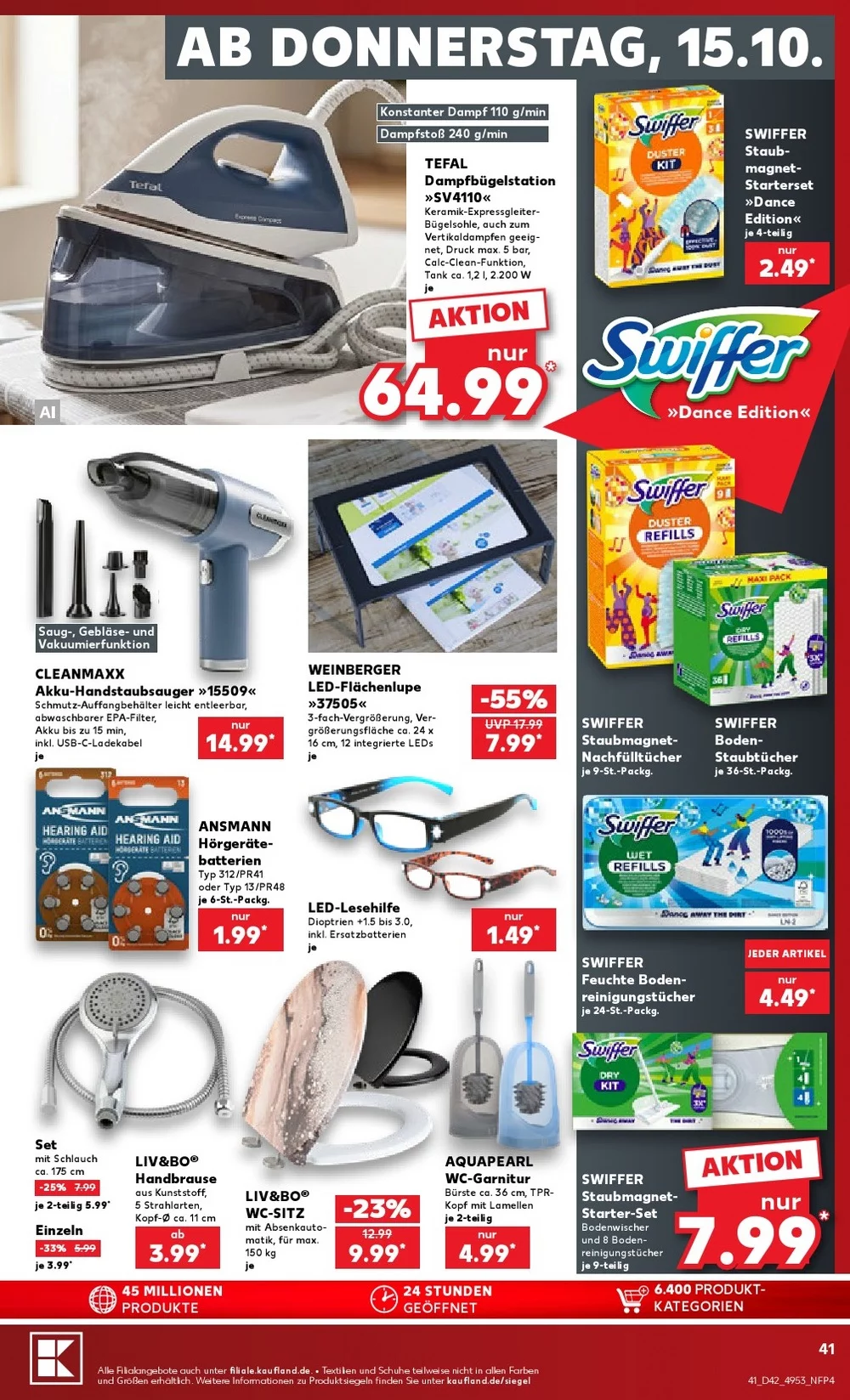 kaufland prospekt kw 42 45