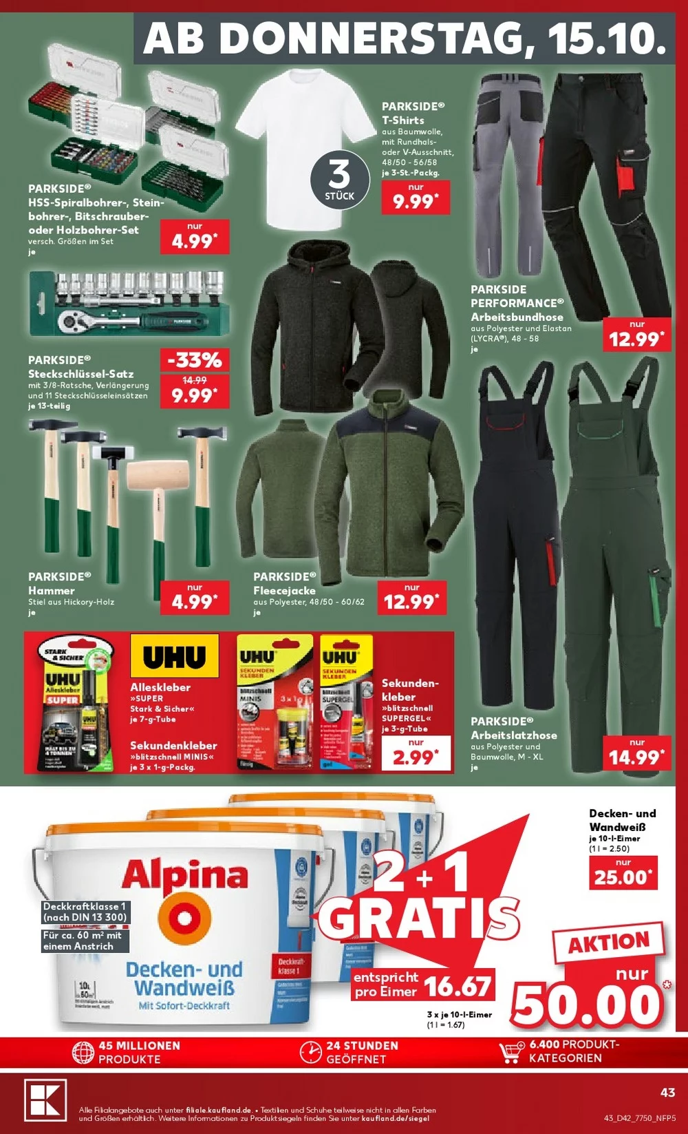 kaufland prospekt kw 42 47