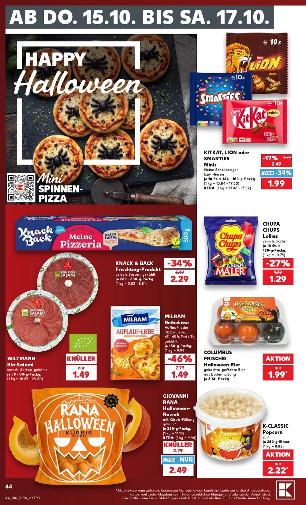 kaufland prospekt kw 42 48