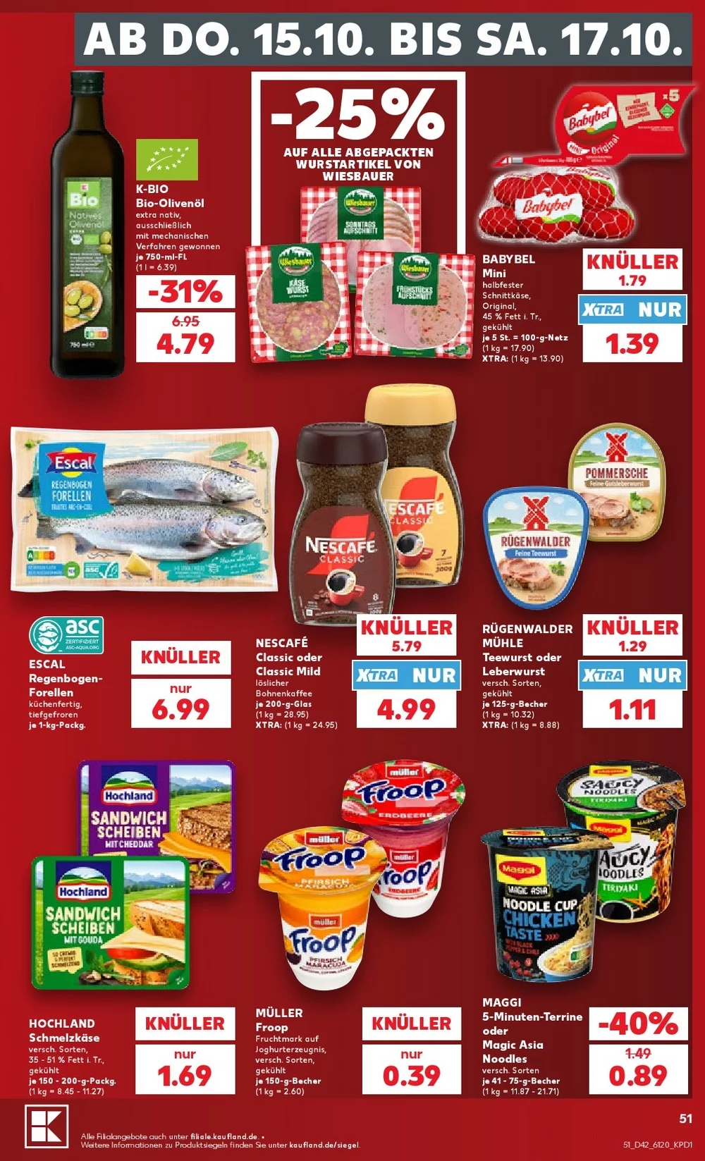 kaufland prospekt kw 42 55