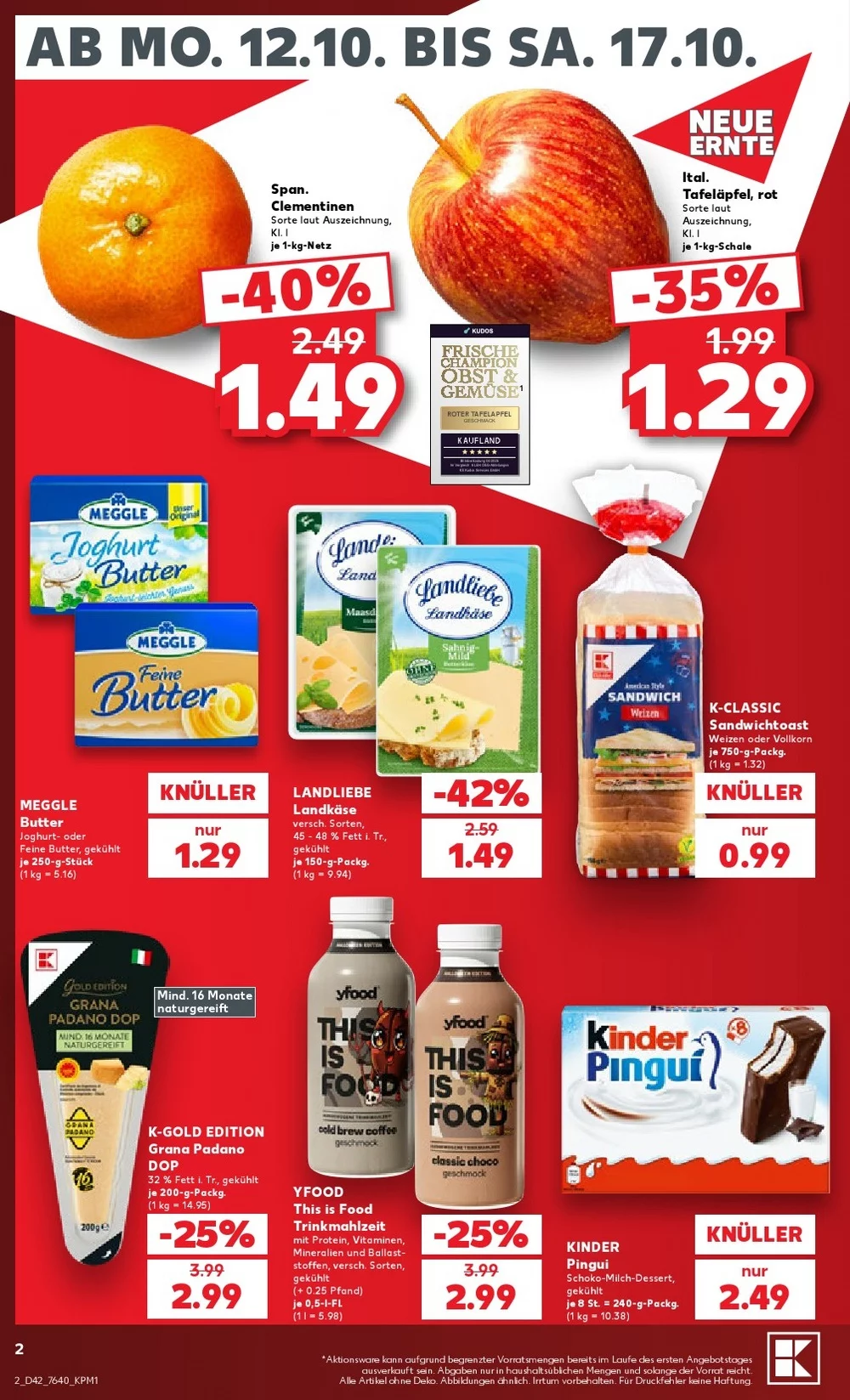 kaufland prospekt kw 42 6