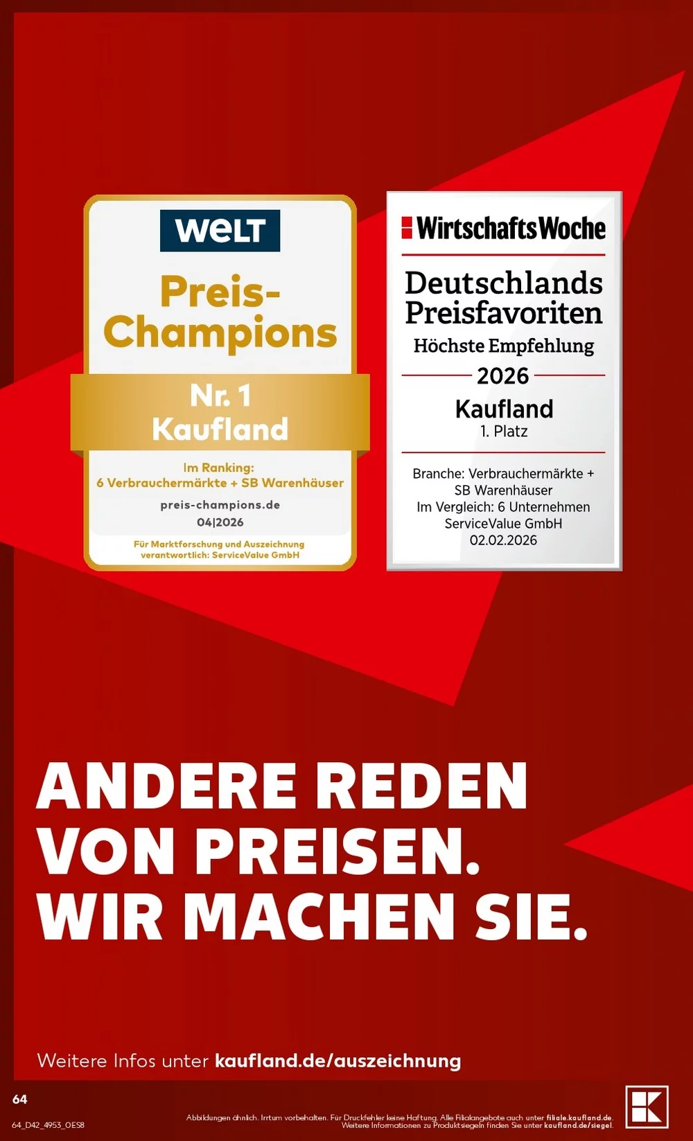 kaufland prospekt kw 42 68