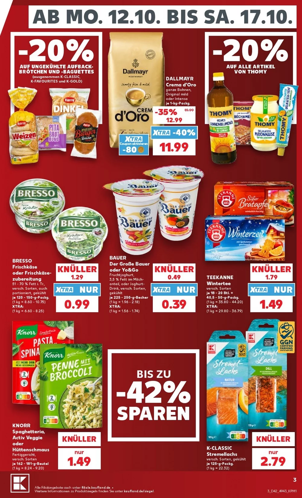 kaufland prospekt kw 42 7