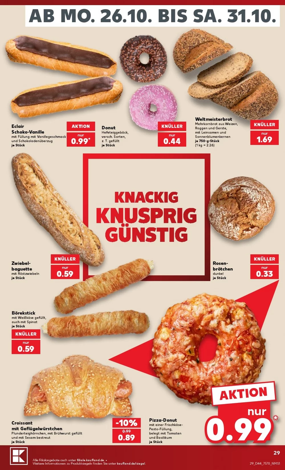 kaufland prospekt oktober 26 31 29