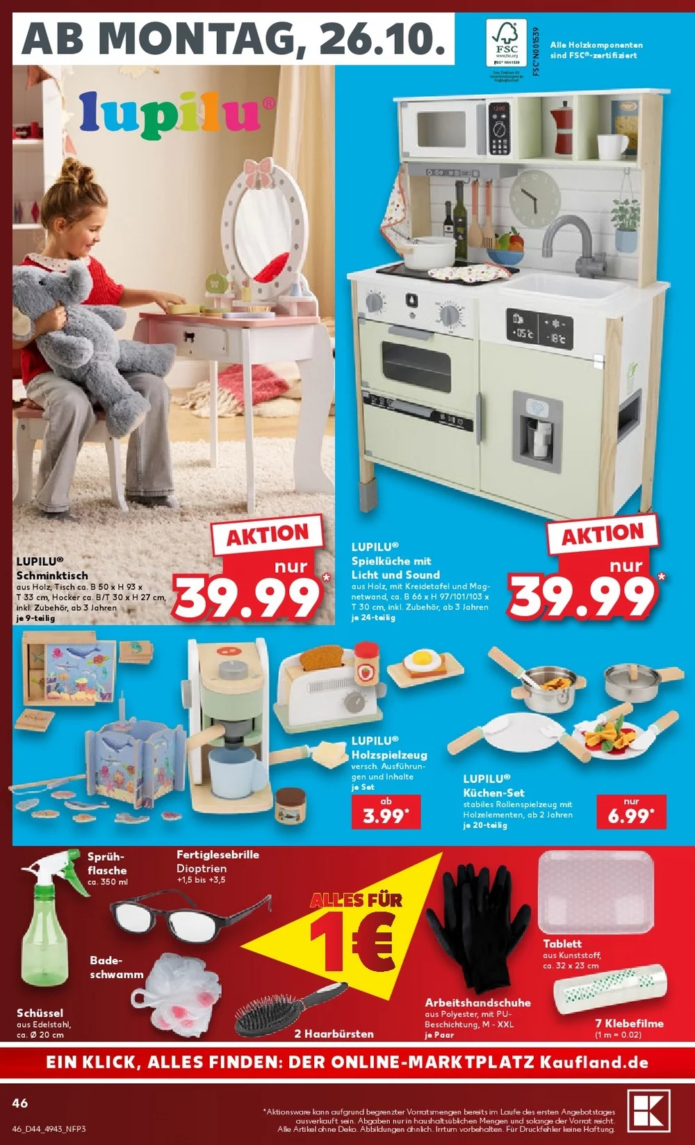kaufland prospekt oktober 26 31 46