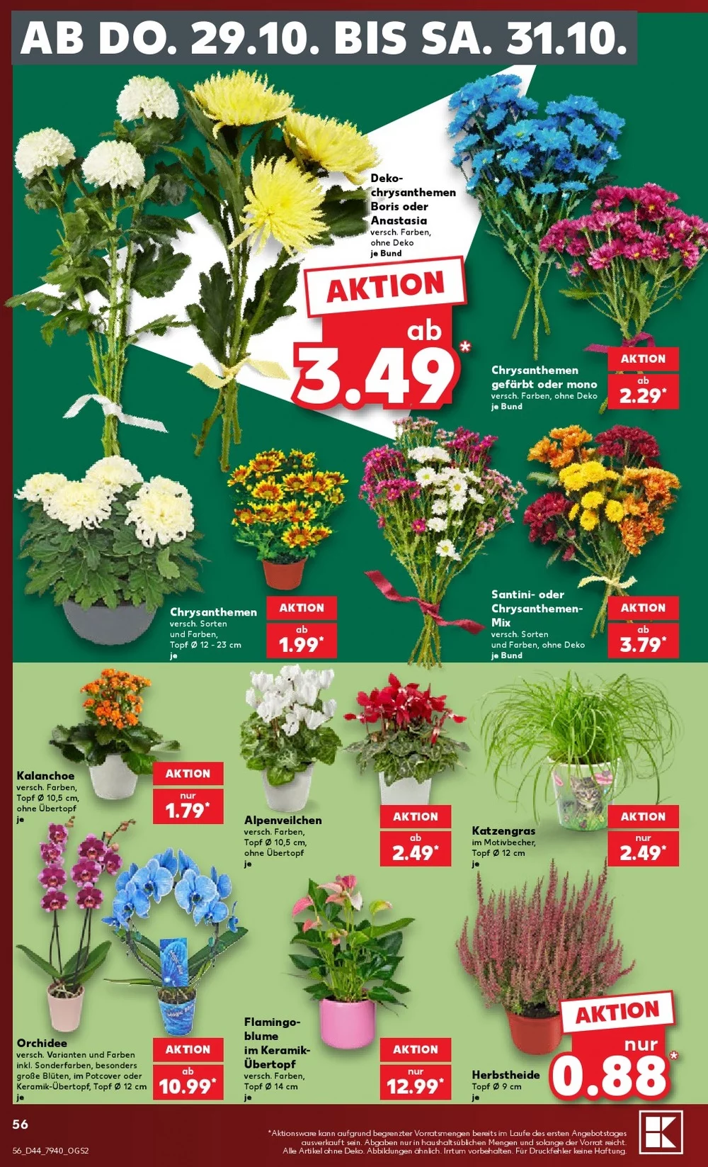 kaufland prospekt oktober 26 31 56