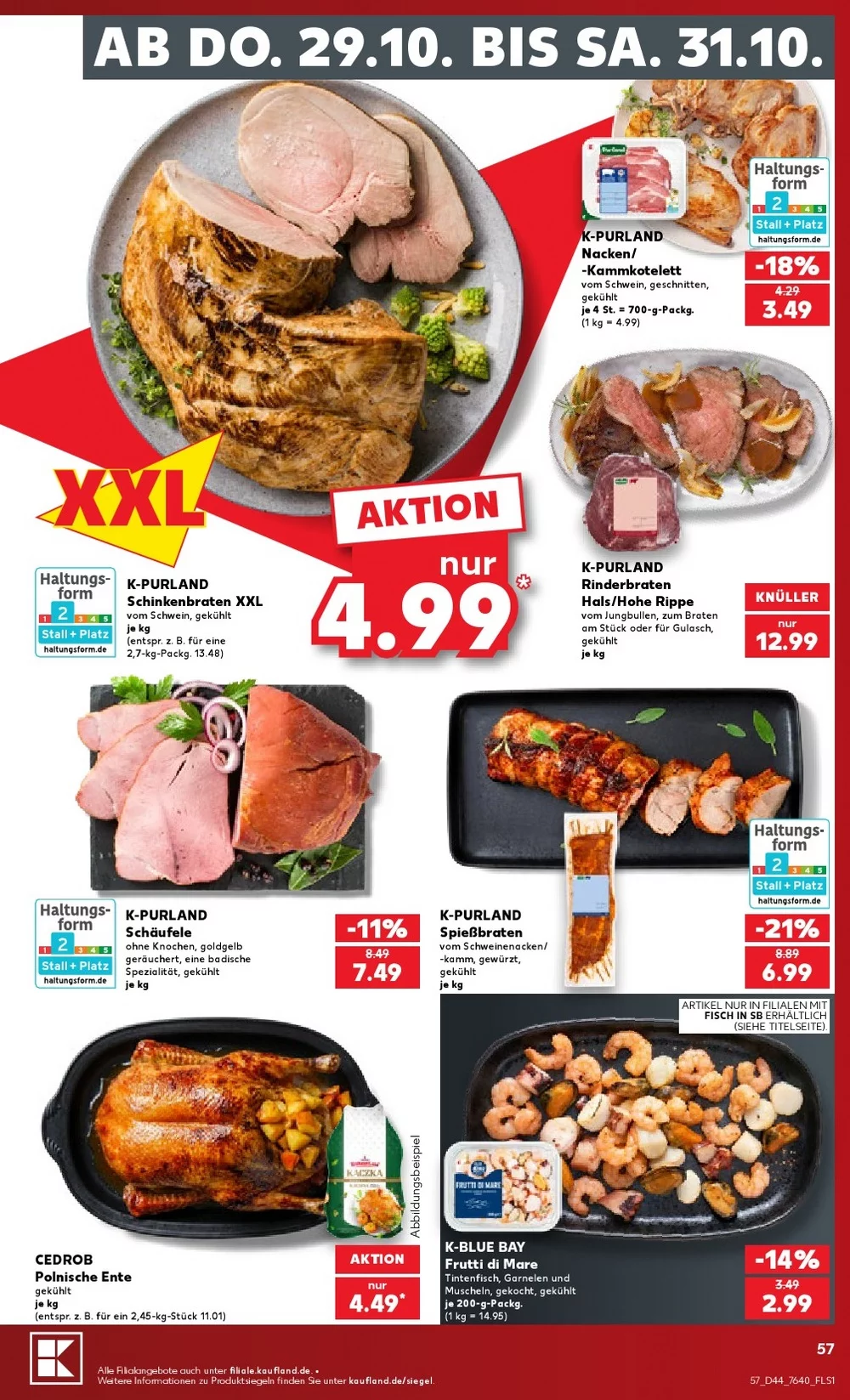 kaufland prospekt oktober 26 31 57