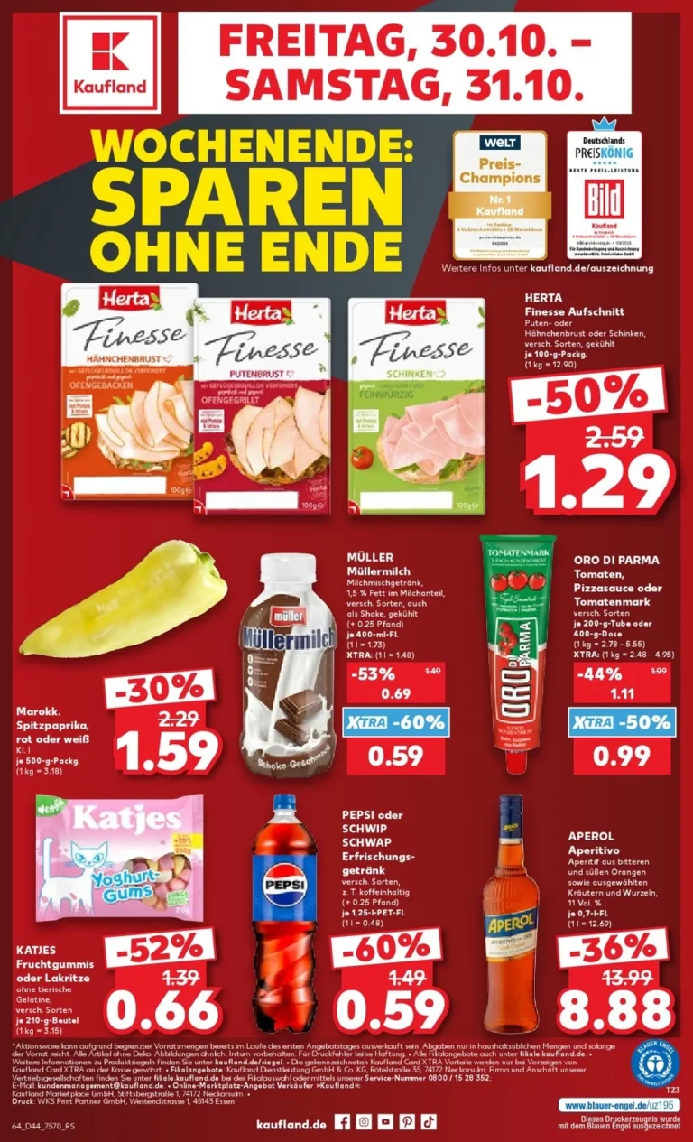 kaufland prospekt oktober 26 31 64