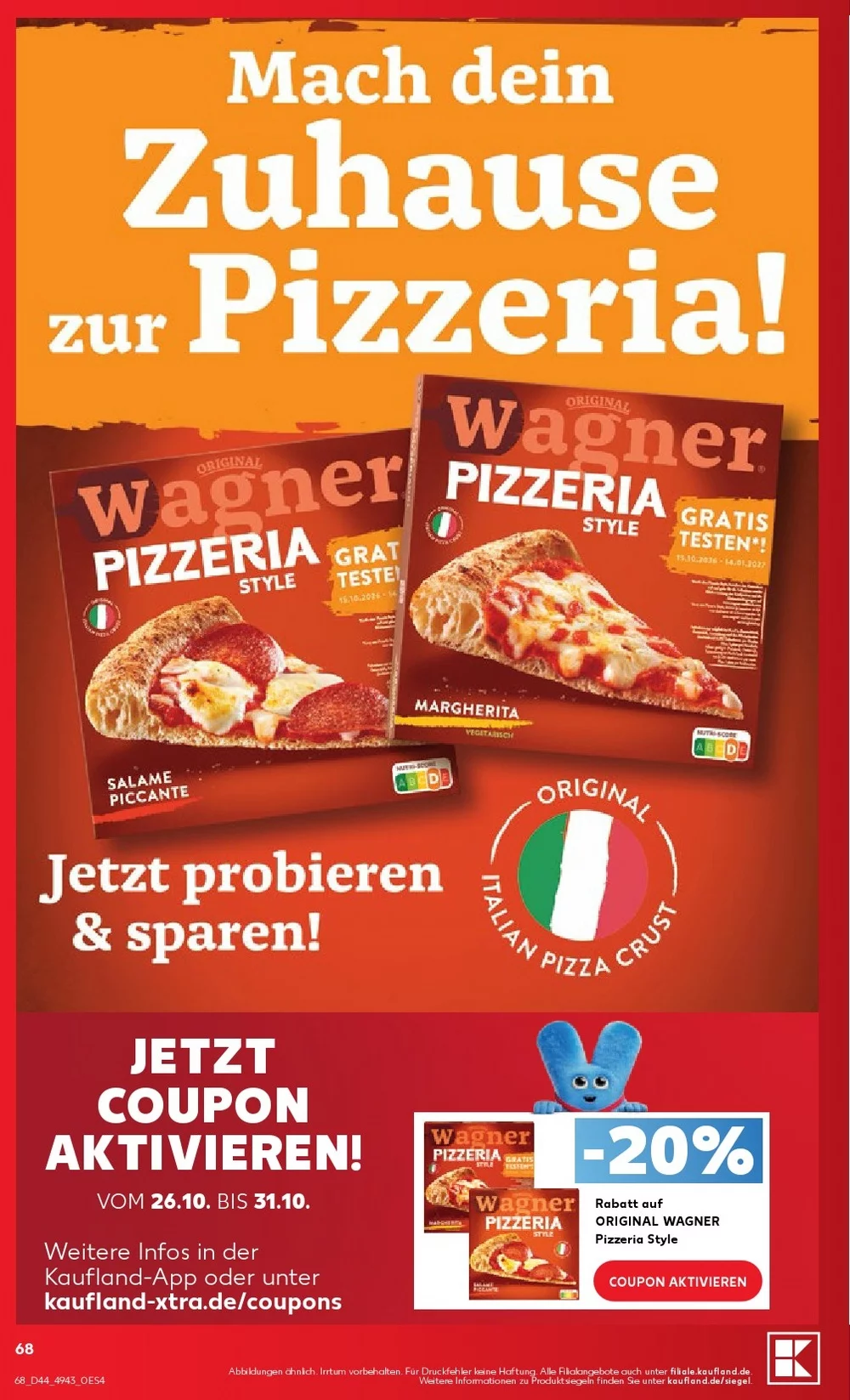 kaufland prospekt oktober 26 31 68