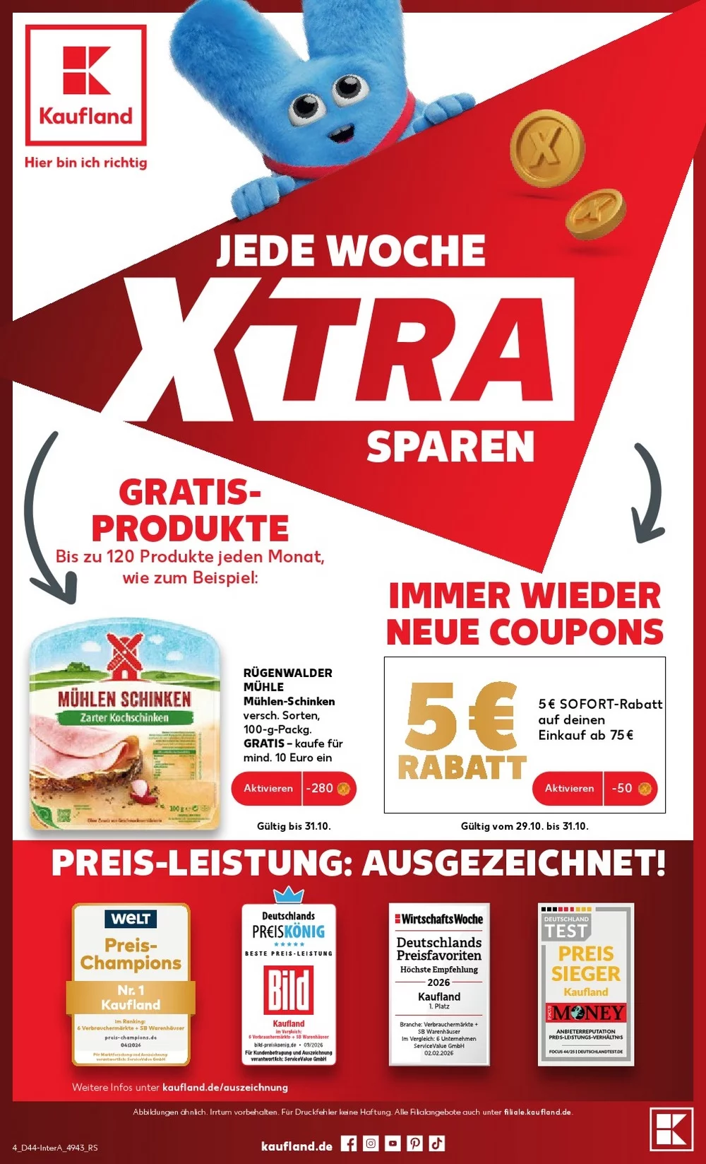 kaufland prospekt oktober 26 31 80