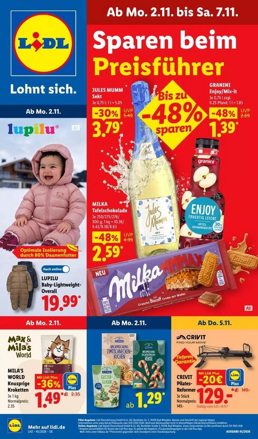 lidl prospekt kw 45