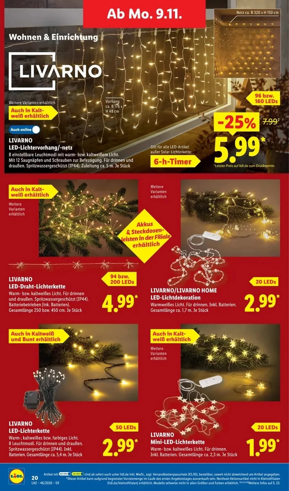 lidl prospekt november 9 14 2