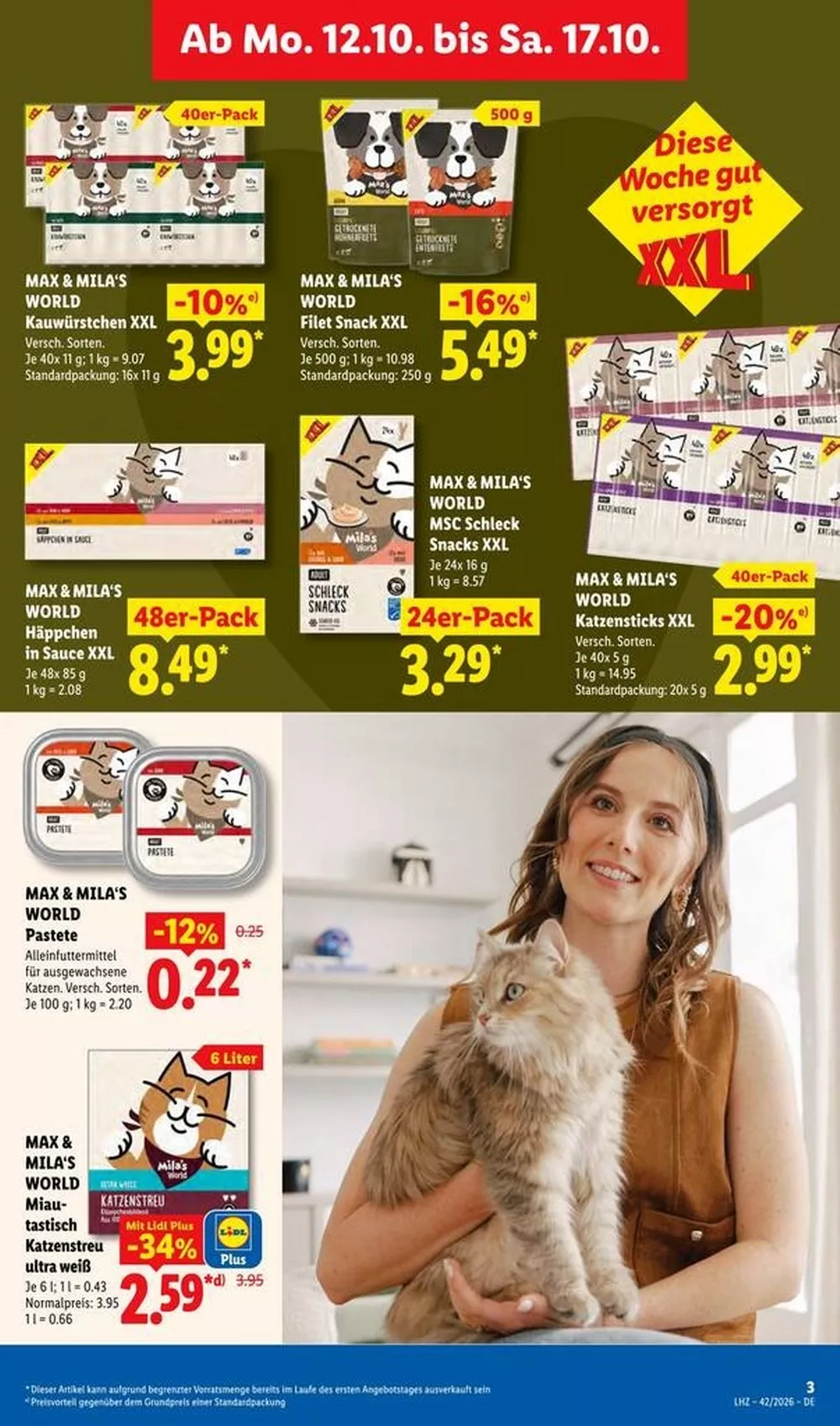 Lidl Prospekt Neu ab 12.10.2026 nächste Woche Blättern 3 lidl prospekt oktober 12 17 kw42 3 129