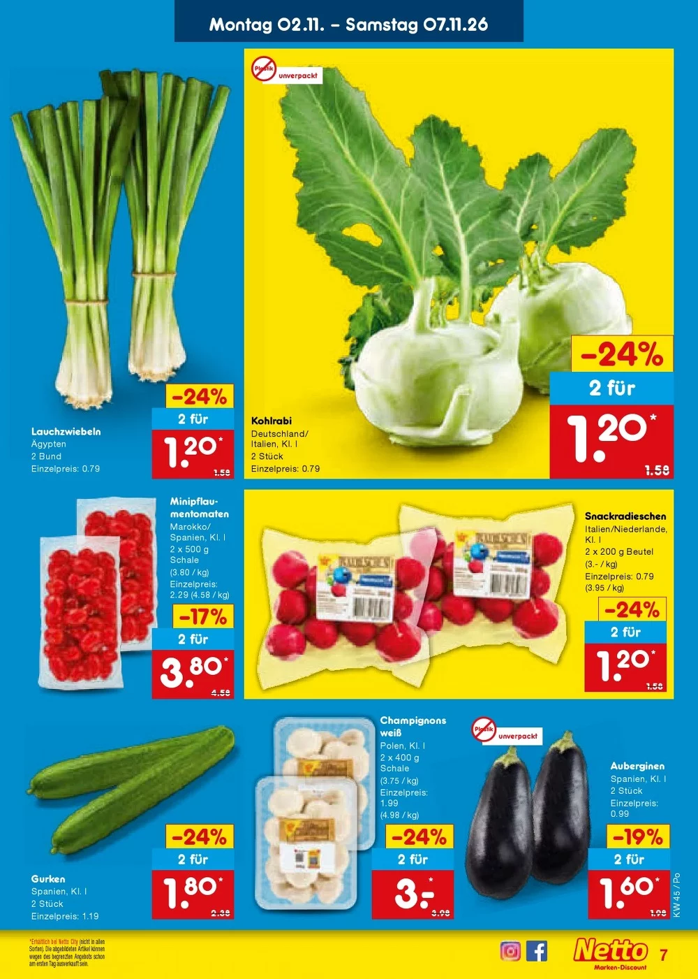 netto marken prospekt november 2 7 11