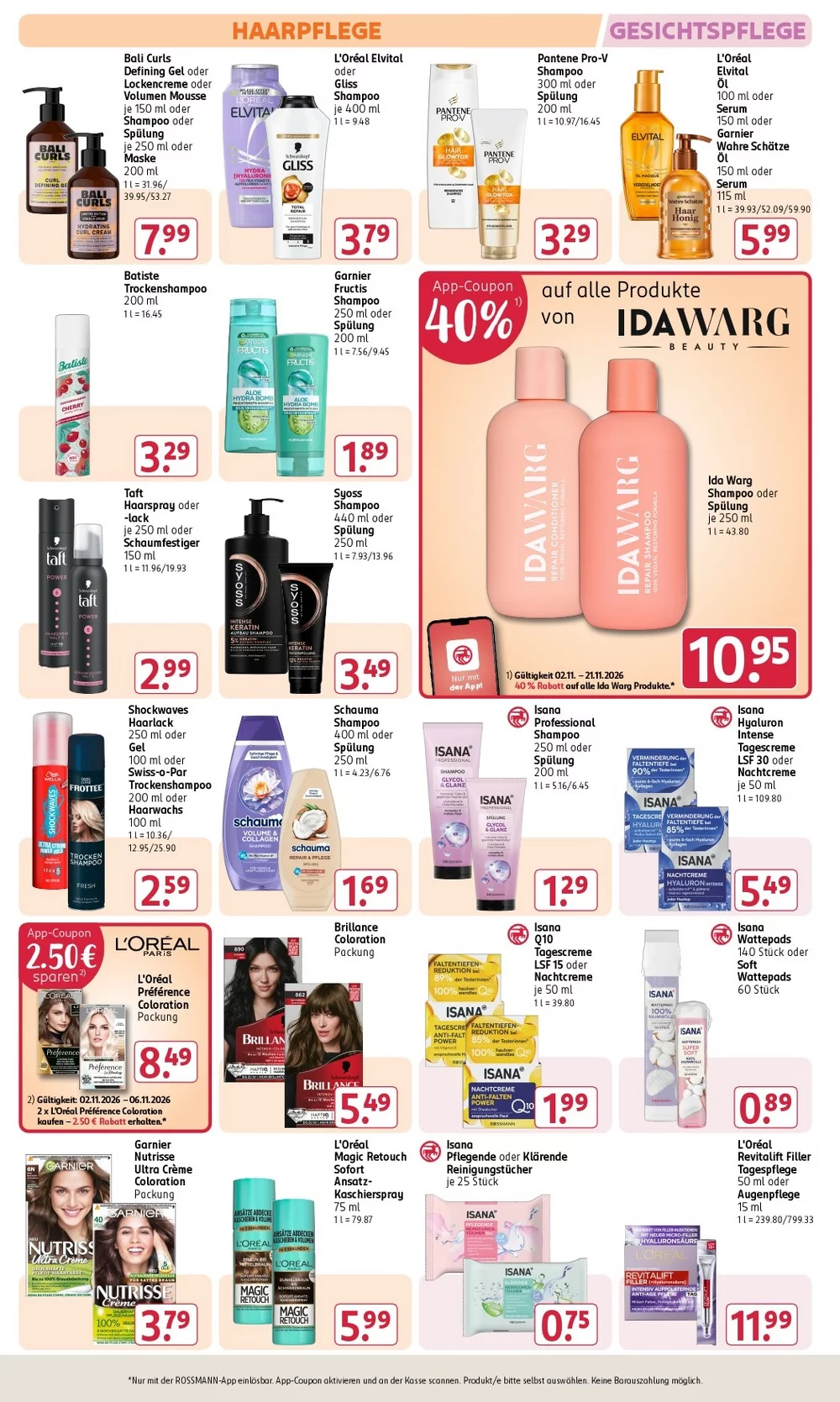 rossmann prospekt november 2 7 9